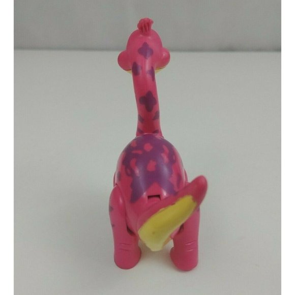 Vintage Downtown Disney T-Rex Cafe Restaurant Pink Brachiosaurus Action Figure - Picture 3 of 6